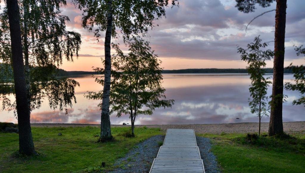 Revontuli Resort Rooms Hankasalmi Bagian luar foto